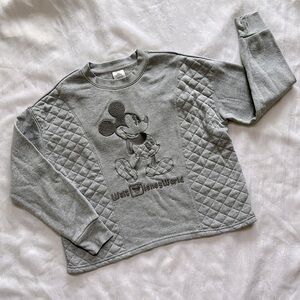 Disney Quilted Sweatshirt